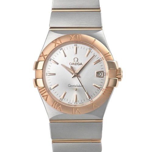 Omega Constellation Rose Gold & Steel Brown Dial 24mm Quartz 123.25.24.60.63.001 Buy Omega Constellation 123.25.24.60.63.001 | Bob main image 3