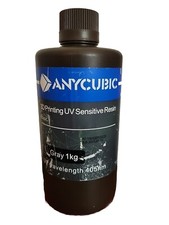 Anycubic 3D Printer UV Sensitive Basic Resin UV Wavelength 405nm Gray 1kg