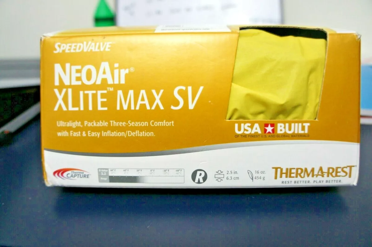 Thermarest neoair xlite max cheap sv