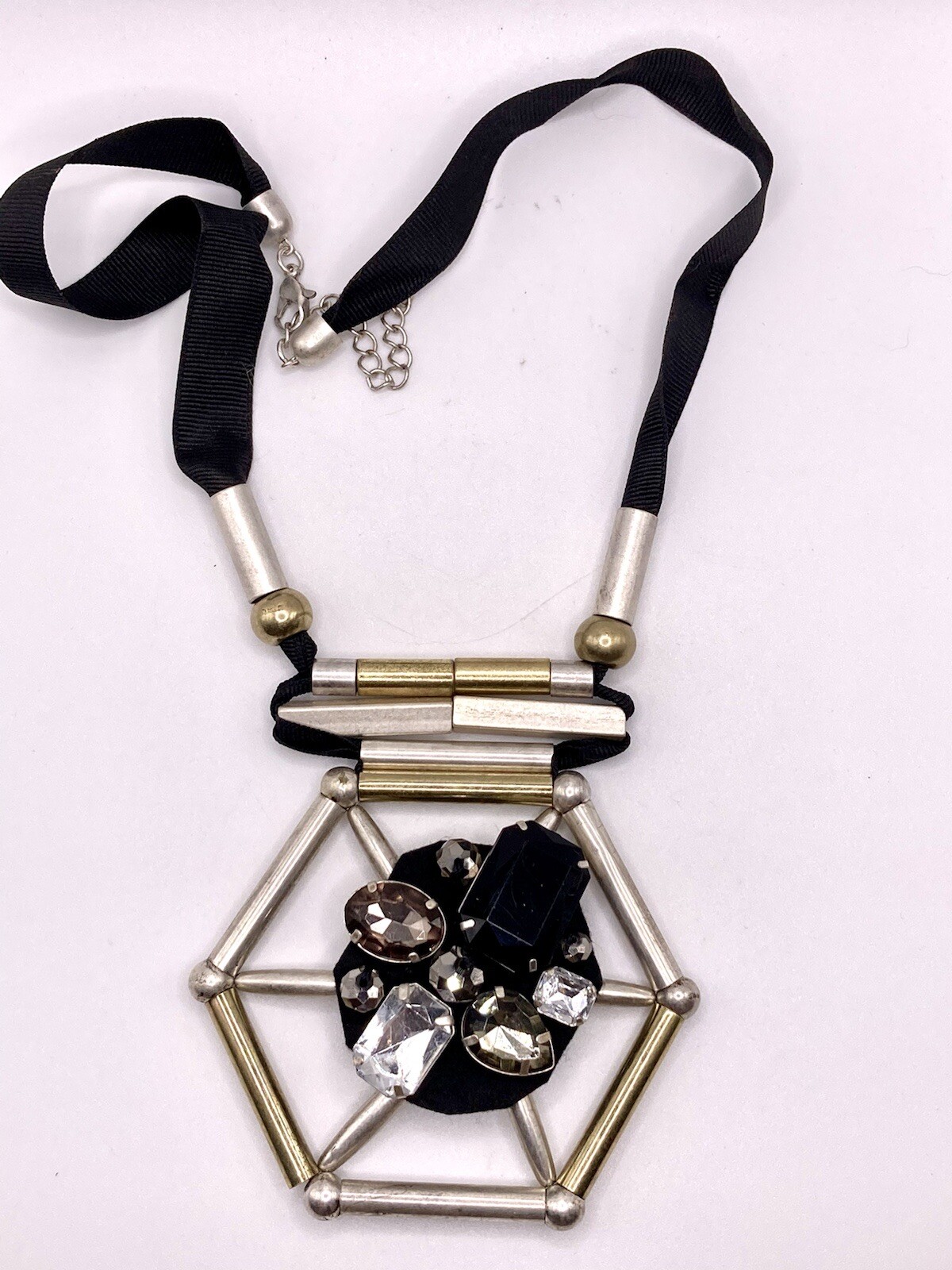 BEAUTIFUL Designer Statement Modern Abstract Neck… - image 5