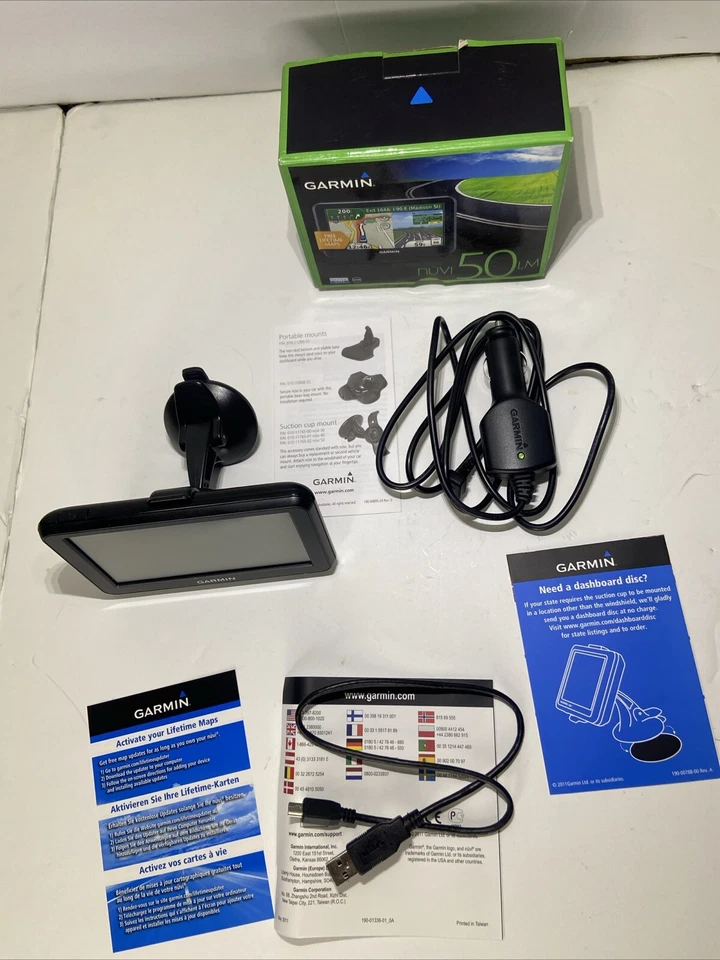 Garmin Nuvi 5" 50LM Navigator GPS BLACK - Image 2 of 3