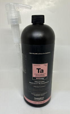 Tweak'd Nature Big Wig Volumaker Root Boost Tulipia Angeliqua Conditioner 33.8oz
