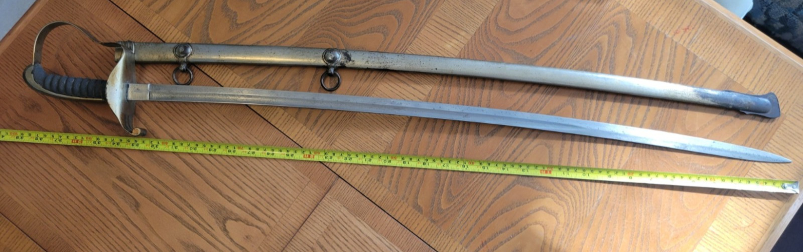 19th century German Officer's Etched Sword