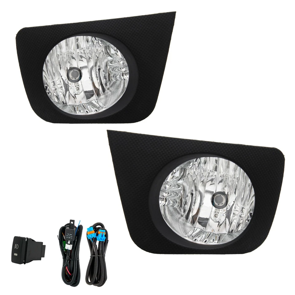 Luces antiniebla luces de parachoques transparentes para Toyota 4Runner 2006-2009 izquierda+derecha Foto 2 de 4