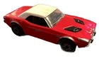 1975 MATCHBOX SUPERFAST No 1 DODGE CHALLENGER RED CHROME INTERIOR VINTAGE CAR