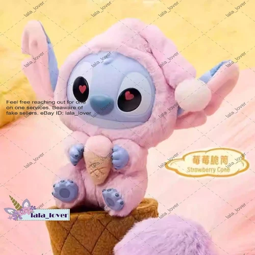Miniso Stitch Eat Something Before Sleep Series Vinyl Figure Confirmed Blind Box - Picture 15 of 26