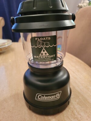 Coleman Compact Water-Resistant Floating Camping Battery Powered Lantern Outdoor