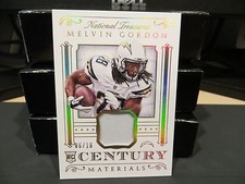 National Treasures Rookie Century Materials Chargers Melvin Gordon 06/10  2015