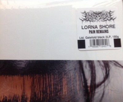 Lorna Shore - Pain Remains 2 x LP 180 GRAM BLACK VINYL ALBUM