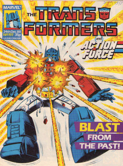 TRANSFORMERS #197 - 1989 - Marvel Comics Group UK