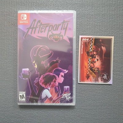 Afterparty Nintendo Switch Limited Run Games 
