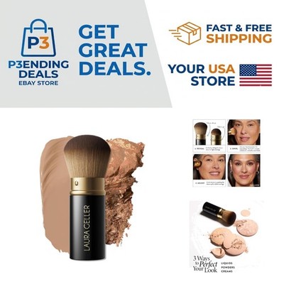 Professional Retractable Kabuki Brush - Perfect Travel Makeup Companion