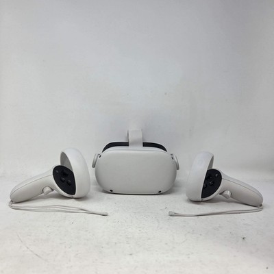 Broken Oculus Quest 2 128GB Standalone All-in-One VR Headset KW49CM /Dead Pixels