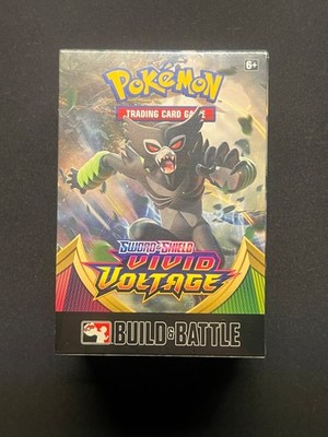 Pokemon TCG Sword & Shield Vivid Voltage Build and Battle Box Factory Sealed
