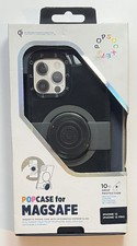 PopSockets PopCase PopGrip Slide Series MagSafe Case For iPhone 12/12 Pro Black