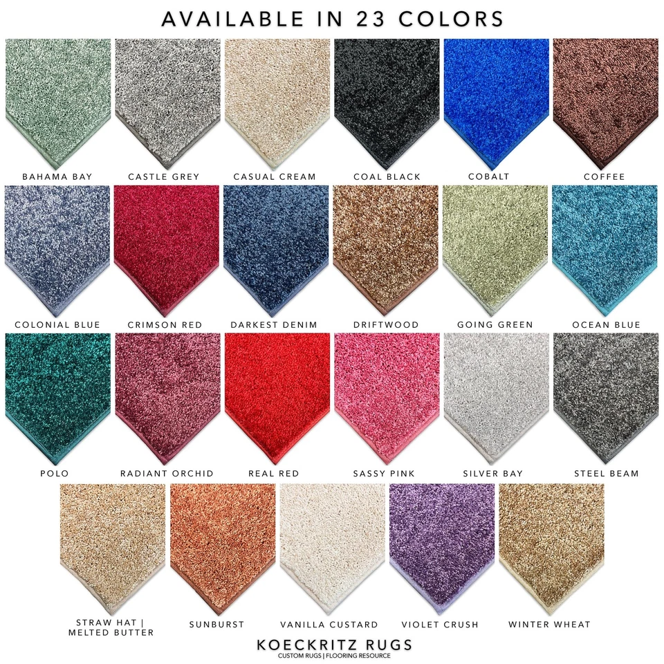 Alfombras Koeckritz Classic 1/2" de espesor ovaladas | Varios tamaños y colores disponibles Foto 2 de 4