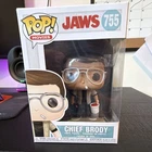 Funko Pop! Movies Jaws Chief Brody #755 Pop! Vinyl Figure Boxed