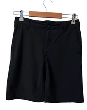 All In Motion Boys Black Golf Shorts Size Large 12/14 Adjustable Waist