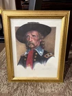 General George Armstrong Custer Signed by Artist Michael Gnatek Framed Print
