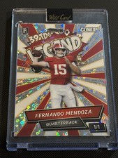2025 Wild Card Comix Fernando Mendoza Improbable Edition 1/1