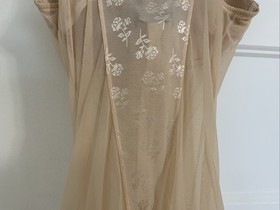 NEW Victoria's Secret Beige w/Black Trim 36C Sexy Little Things Corset Lingerie