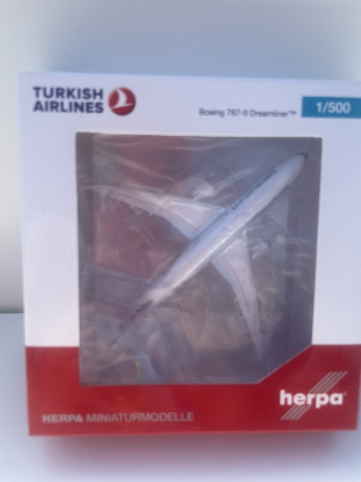 Herpa Wings Turkish Airlines Boeing 787-10 1/500 