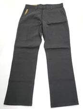Mens Weatherproof Regular Fit Straight Leg Flex Commuter Pants 32 x 30 Gray