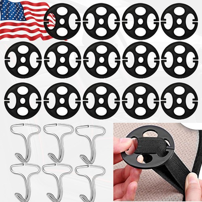 #ad For Honda Car Seat Cover Chucks Plum Plate Metal Hook Fixed Cushion Replacement $9.07