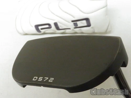 PING PLD Milled DS72 Putter Stealth Mallet Black Chrome 35" +Cover .. NICE