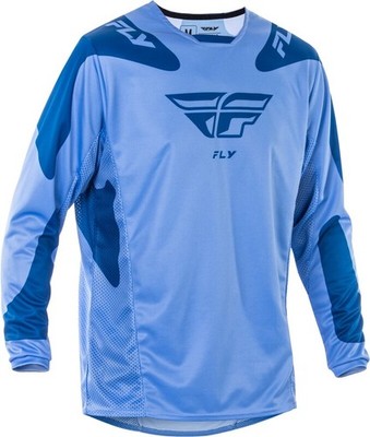 Trikot FLY RACING Kinetic SYM - Ultramarinblau/dunkelblau