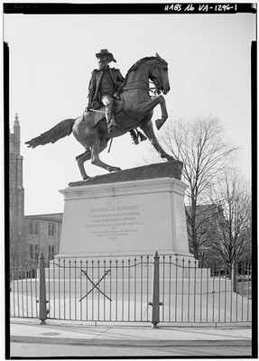 1. EAST NORTH SIDES - Stuart Monument, Monument Avenue & North Lombardy