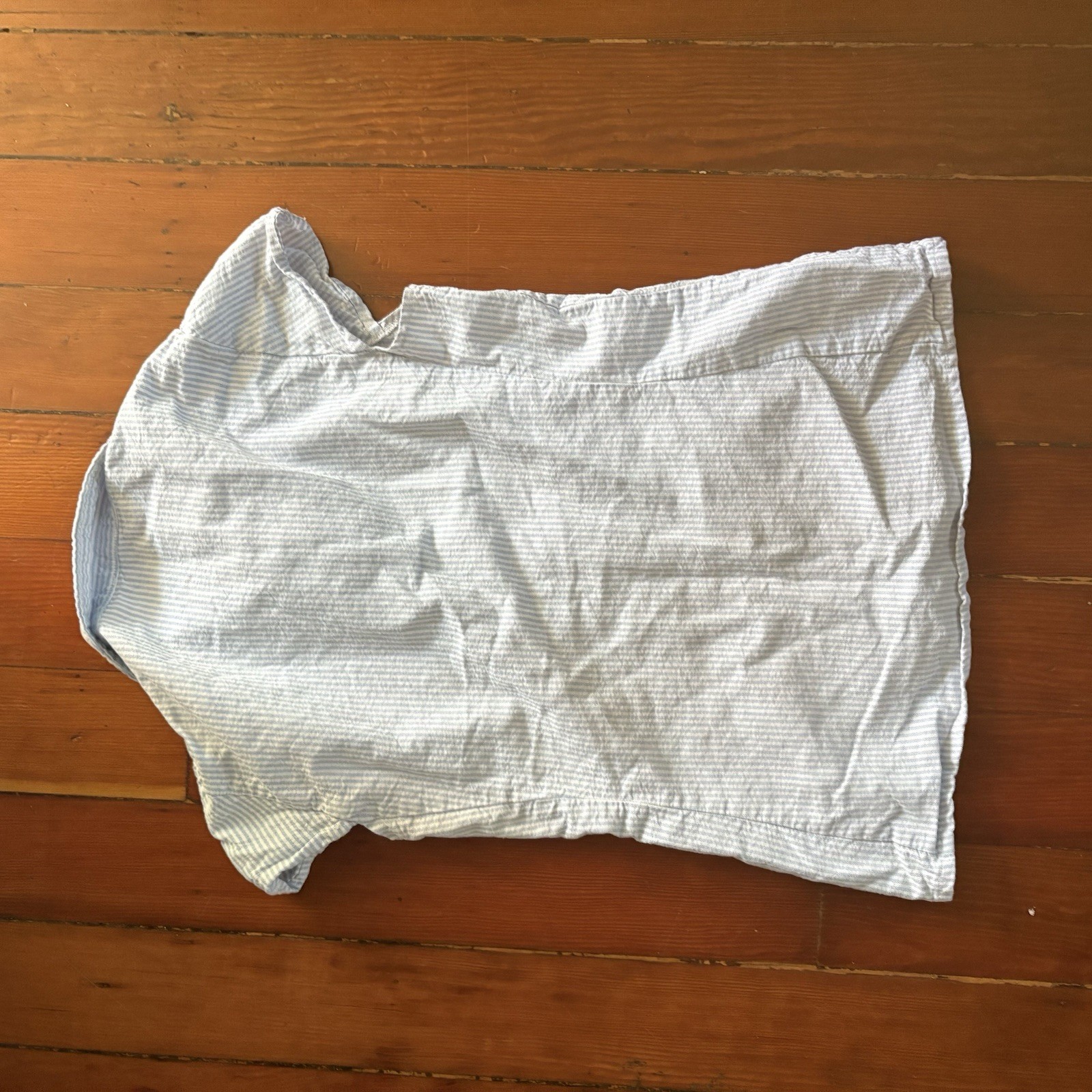 Brandy Melville Women's Striped Shirt One Size, Button-Up Top