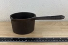 Vintage Lodge Cast Iron Melting Pot 2MP2 with One Spout USA - Sits Flat