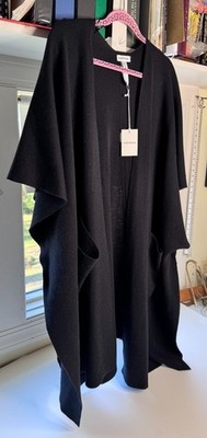 Nordstrom Black Cashmere Women's Cape One Size