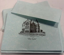 10 Blank Note Cards With Matching Envelopes The Castle