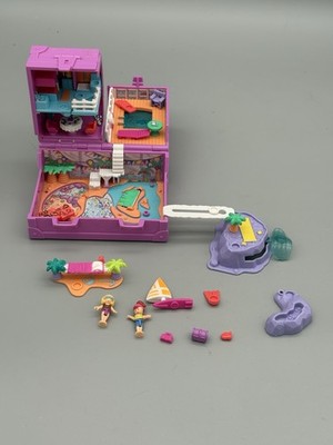 Polly Pocket 1996 Surf n Swim Island Vacation Fun komplett Bluebird Komplett 
