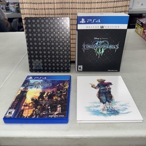 Kingdom Hearts III Deluxe Edition PS4 - Jeu PAL FR, Comme Neuf