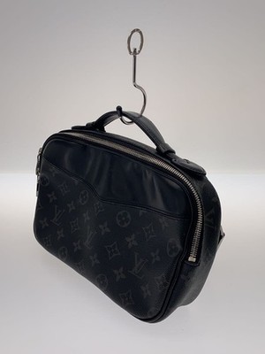 LOUIS VUITTON M42906 Bauchtasche Monogram Eclipse Canvas Schwarz Grau Gürtelt...