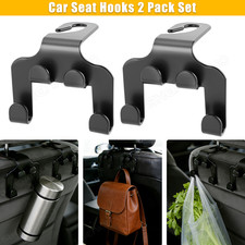 Car Headrest Hanger Hooks Space Saving Organizer for Purse and Bags 2 Pack