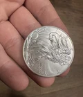 2015 American Silver Eagle 1 Oz. .999 Fine One Dollar Coin round (BU) condition