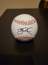 Craig Counsell Autographed Baseball Head Coach Chicago Cubs