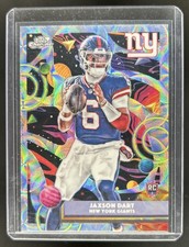 2025 Topps Cosmic Chrome Jaxson Dart Nucleus Refractor Rookie RC #174 Giants (B)