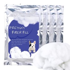 500g/17.6oz Polyfill Stuffing, 2.1oz-4.4lb Polyester Fiberfill Stuffing, Pr...