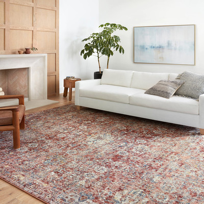 Loloi Cassandra Collection Csn-03 Rust/Ivory 3-9 X 5-9 Accent Rug
