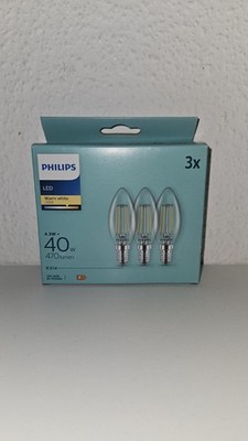 3x Philips LED Birne 9W 60 W 806 Lm Warm Weiß E27 Leuchtmittel
