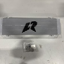 Universal Dual Pass Bar & Plate Oil Cooler 18.5"x5.5"x1.58" Core Large Silver