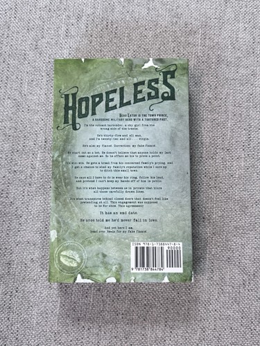 OOP Hopeless Elsie Sliver Mirror Edition Paperback Chestnut Springs Series New - Foto 3 di 12