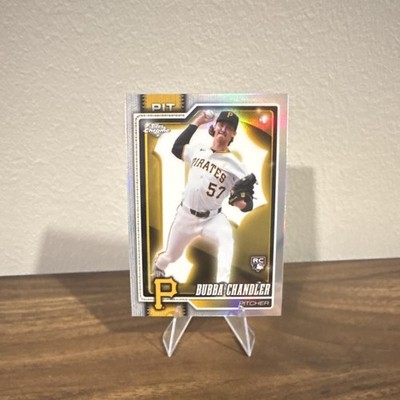 Topps Chrome Bubba Chandler Pittsburgh Pirates #93 Rc light board ssp