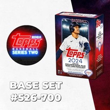 2024 Topps Baseball Series 2 (Base Set #526-700) Pick Your Cards
