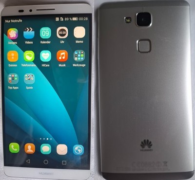 Huawei Ascend Mate 7 16GB Silver weis Android Smartphone MT7-L09-Top !!!